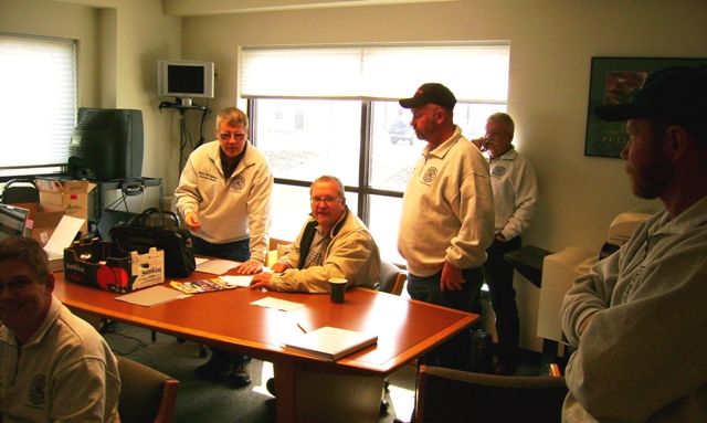 The Executive Board at work